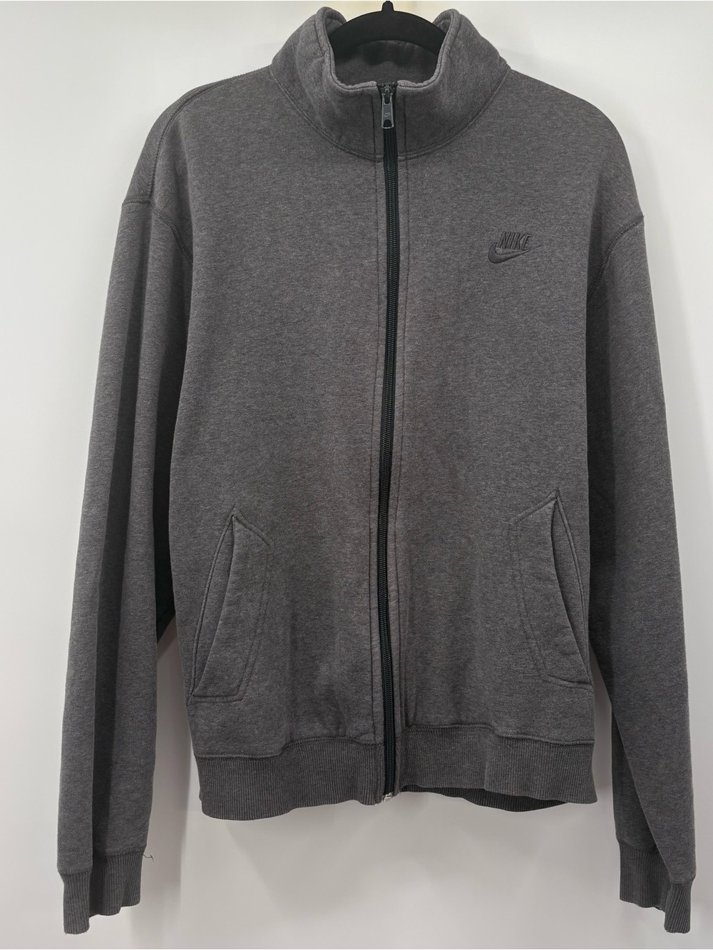Nike Men's Charcoal Full-Zip Track Jacket
